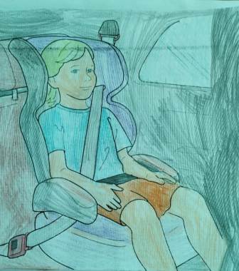 2Конкурс рисунков Моя семья за безопасность на дорогах